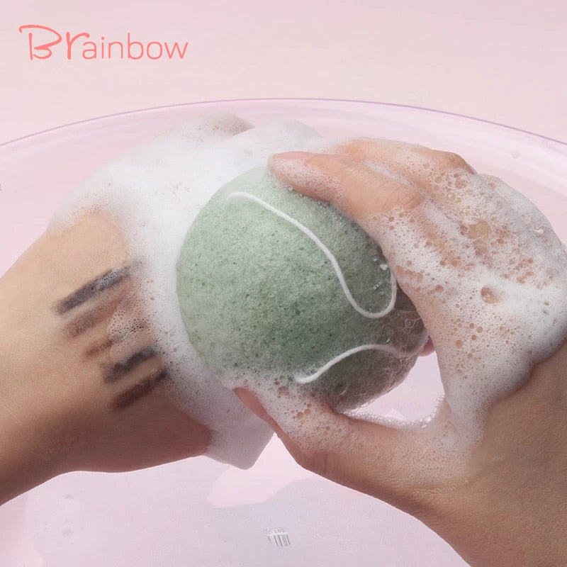 Brainbow Konjac Sponge Beauty Essentials 100% Natural